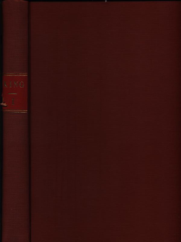 King 1968 - I semestre rilegato in un unico volume