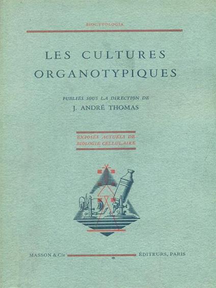 Les cultures organotypiques - copertina