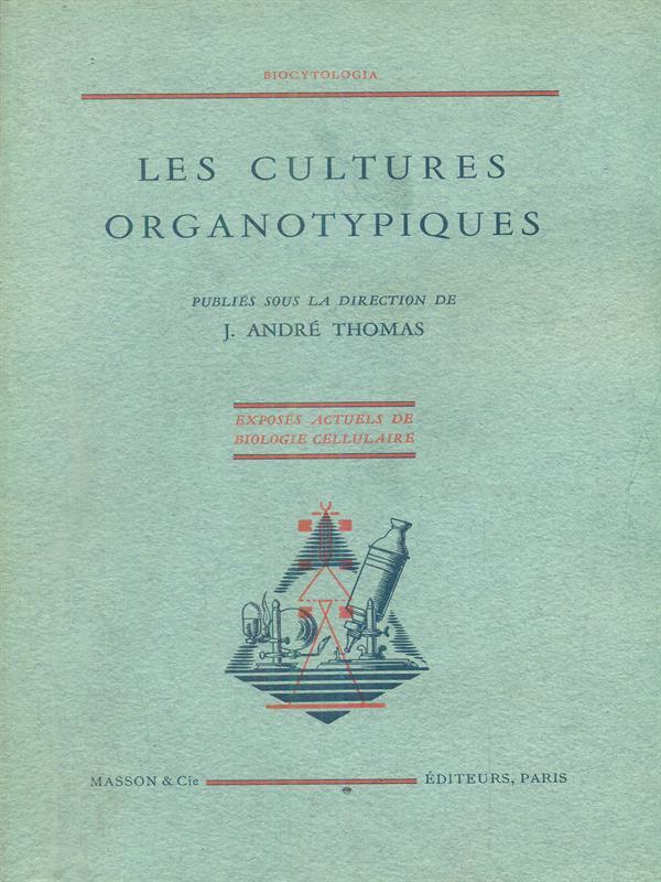 Les cultures organotypiques