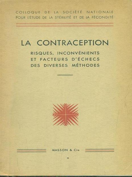 La contraception - copertina