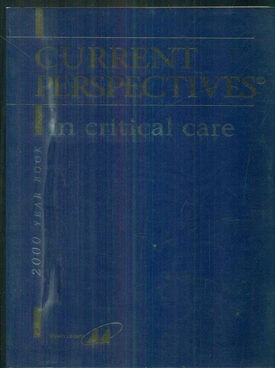 Current Perspectives in critical Care 2000. vol 1 - copertina