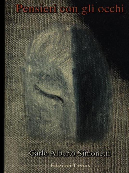 Pensieri con gli occhi - Carlo Alberto Simonetti - copertina