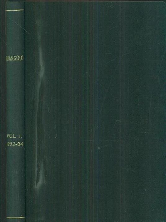 triangolo vol I 1952-54 - copertina