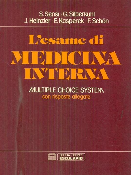 L' esame di medicina interna - copertina