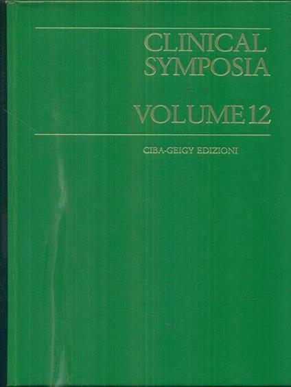 Clinical Symposia vol 12 - copertina