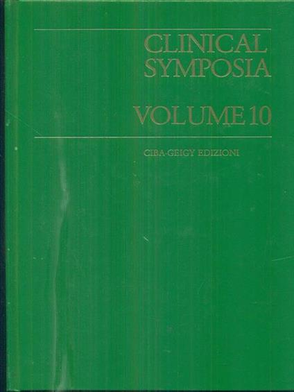 Clinical Symposia vol 10 - copertina