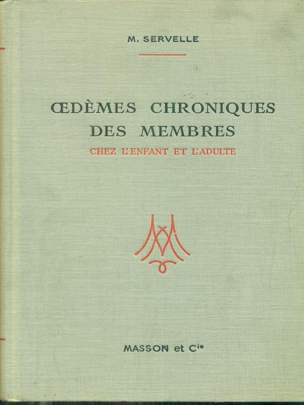 oedemes chroniques des membres