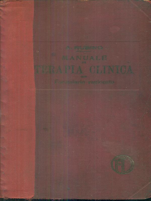 Manuale di terapia clinica
