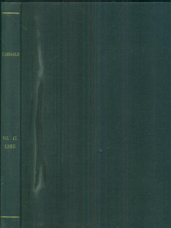 Triangolo vol IX - 1969