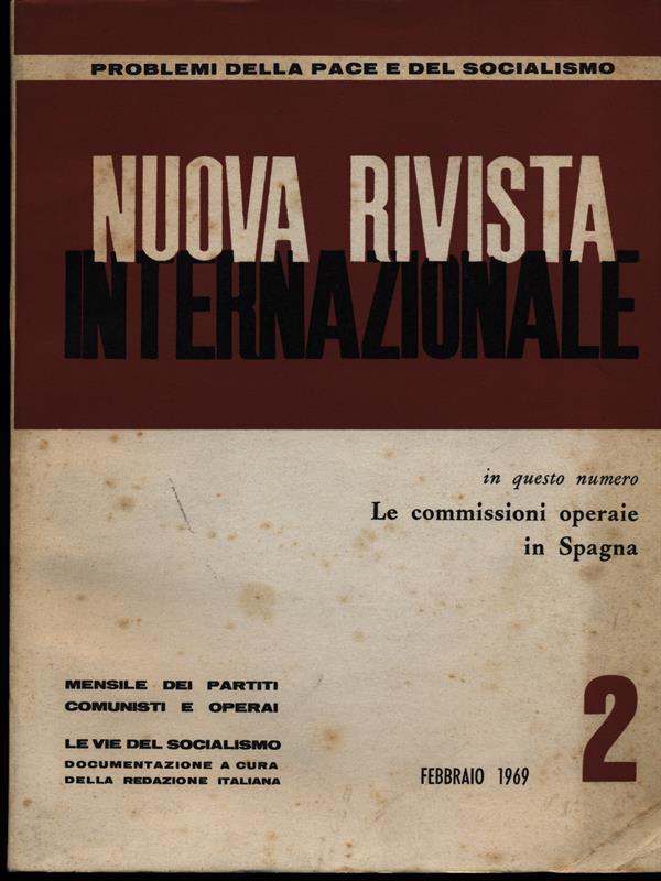 Nuova rivista internazionale n. 2/febbraio 1969
