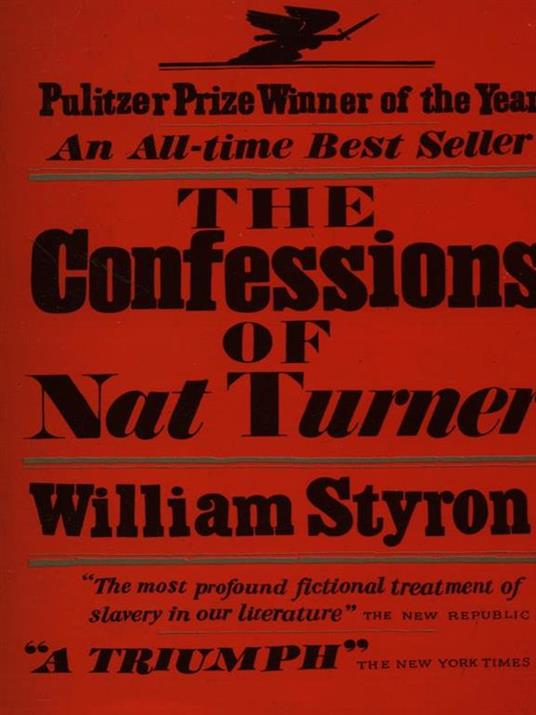 The confessions of Nat Turner - William Styron - copertina