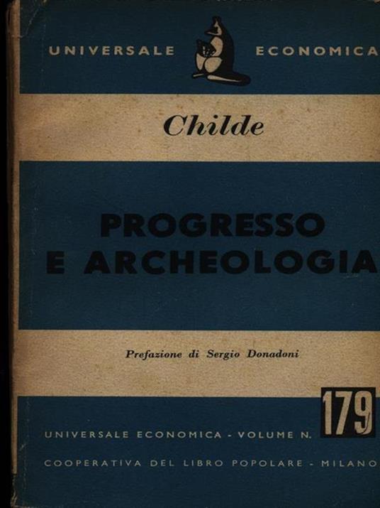 Progresso e archeologia - Caroline Childers - copertina