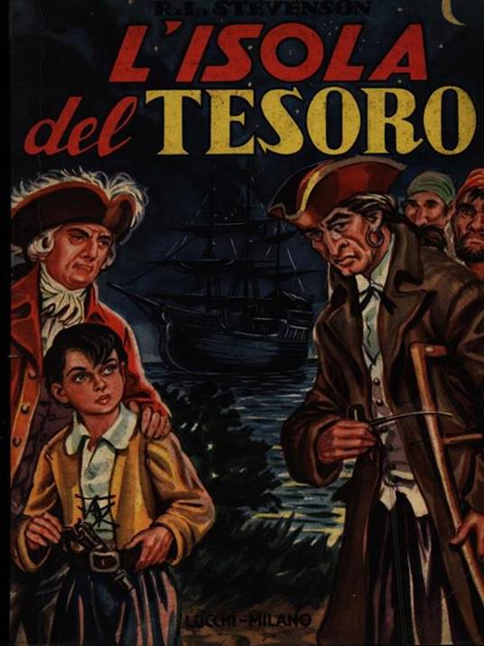 L' isola del tesoro - Robert Louis Stevenson - copertina