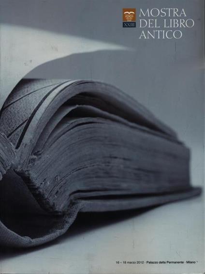 XXIII Mostra del Libro Antico - copertina