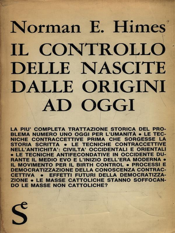 Il controllo delle nascite dalle origini ad oggi