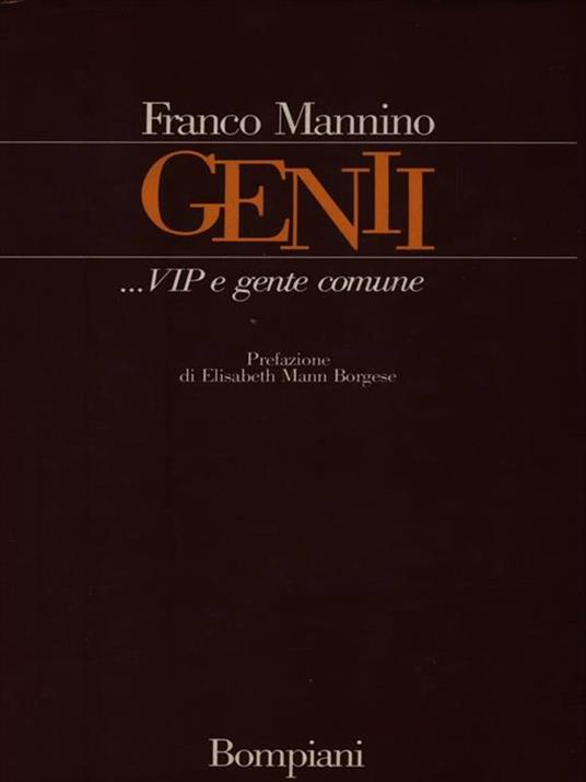 Genii - Franco Mannino - copertina
