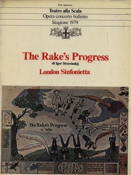 The Rakés Progress di Igor Stravinskij - Stagione 1979 - copertina