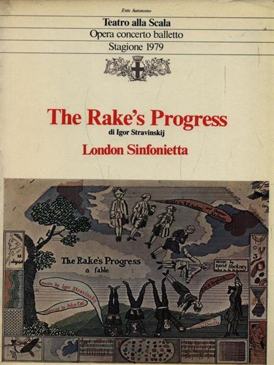 The Rakés Progress di Igor Stravinskij - Stagione 1979 - copertina