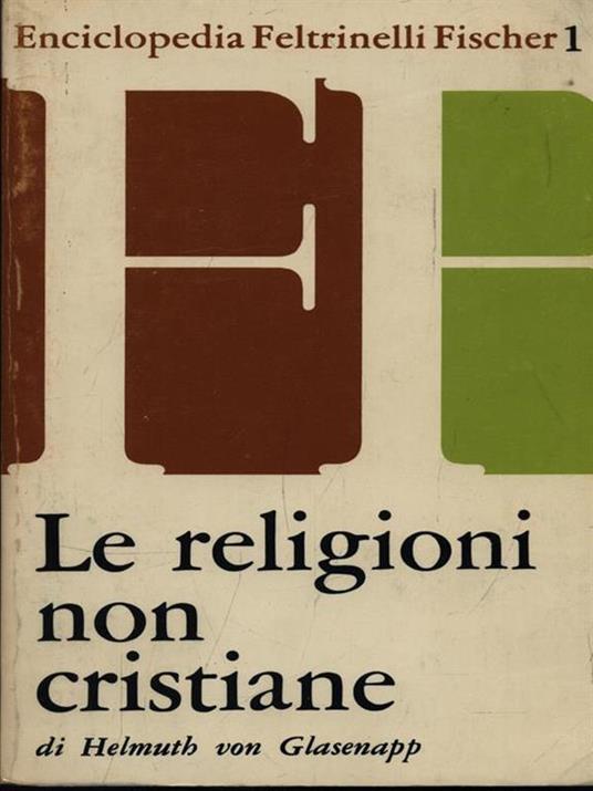 Le religioni non cristiane - Helmuth von Glasenapp - copertina