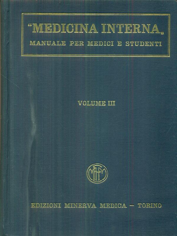 Medicina interna vol III