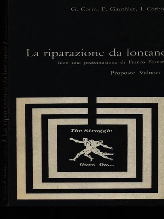 La riparazione da lontano - copertina