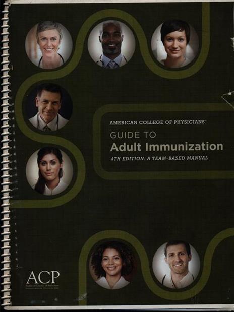 Guide to Adult Immunization - copertina