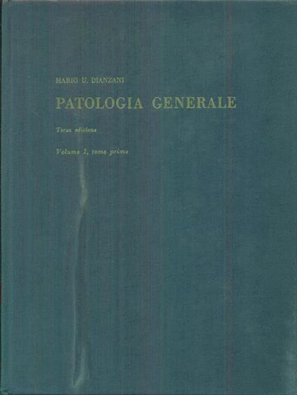 patologia generale vol I (parte IeII) -II - copertina