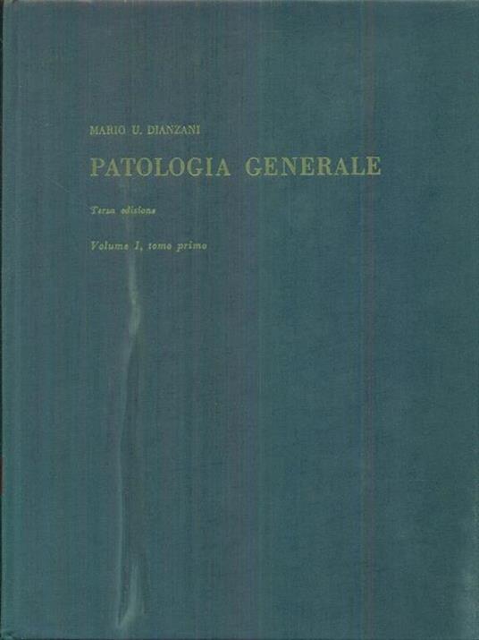 patologia generale vol I (parte IeII) -II - copertina