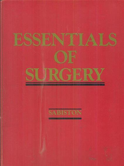 essentials of surgery - copertina
