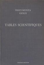 Tables scientifiques. in lingua francese