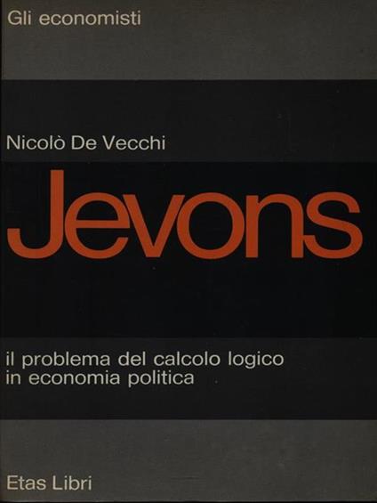 Jevons - copertina