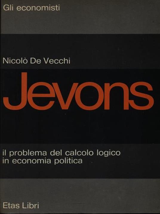 Jevons - copertina