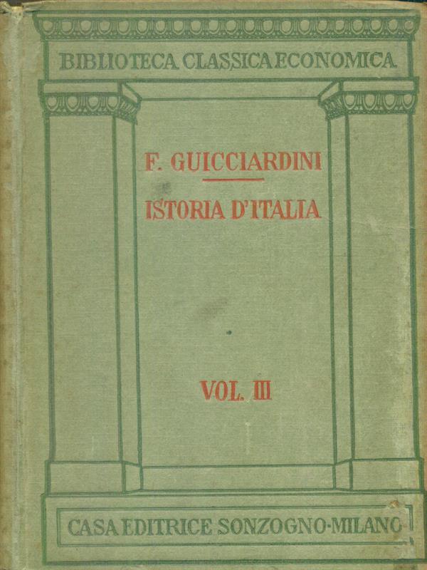 Istoria d'Italia vol. II
