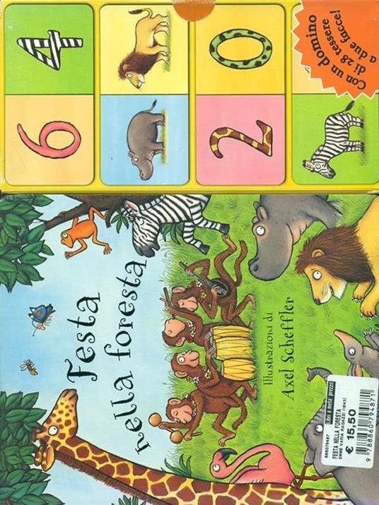 Festa nella foresta - Axel Scheffler - copertina