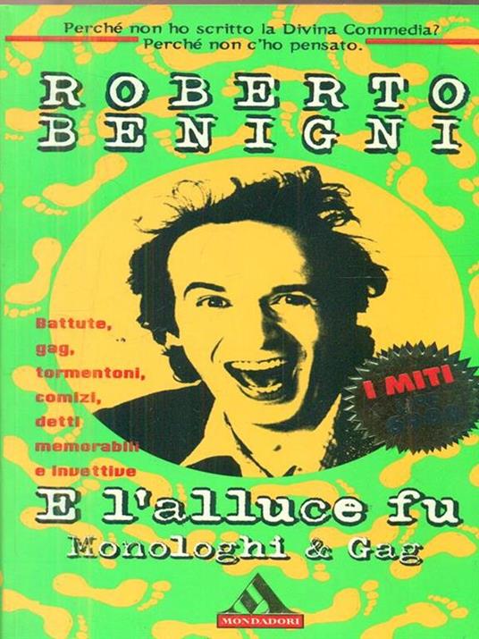 E l'alluce fu - Roberto Benigni - copertina