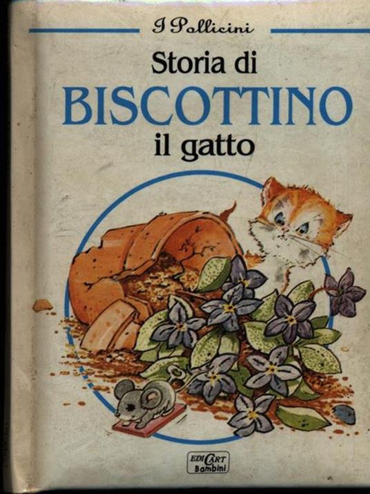Storia di Biscottino il gatto - copertina