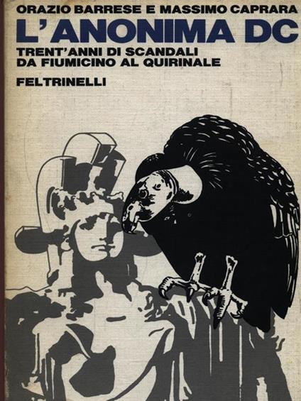 L' anonima DC - Orazio Barrese - copertina