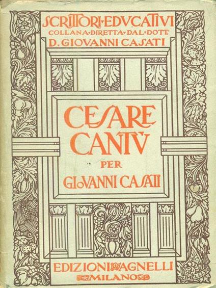 Cesare Cantù - Giovanni Casati - copertina