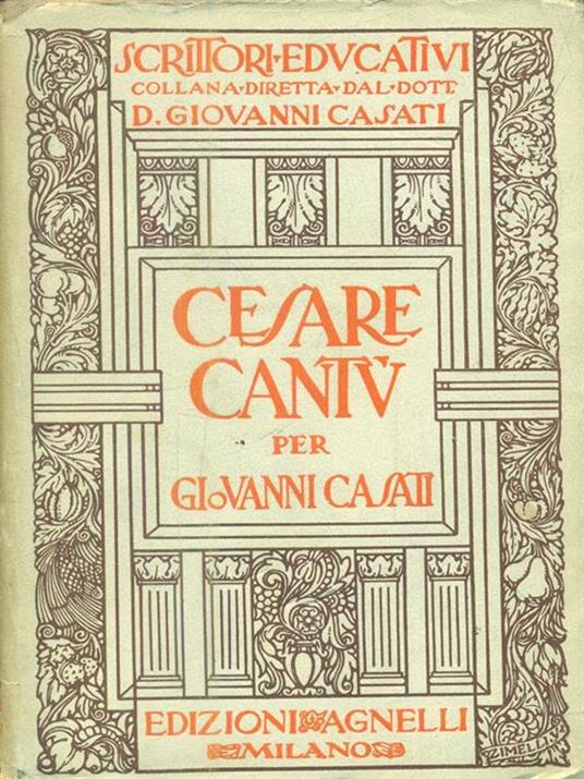 Cesare Cantù - Giovanni Casati - copertina