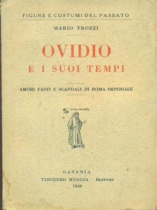 Ovidio e i suoi tempi - Mario Trozzi - copertina
