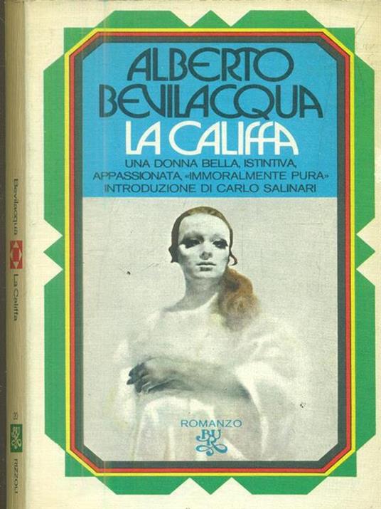 La califfa - Alberto Bevilacqua - copertina