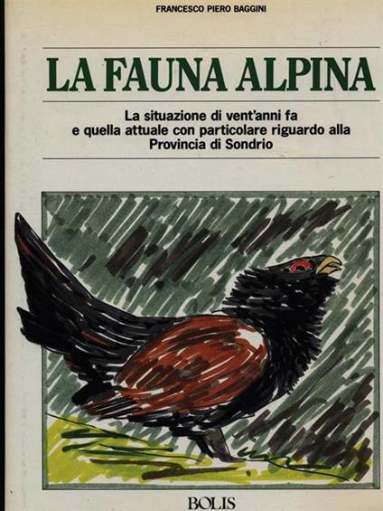 La fauna alpina - copertina