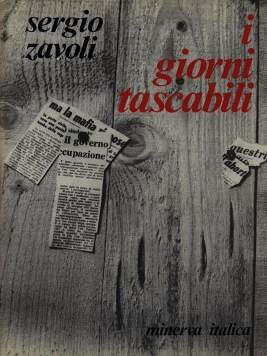 I giorni tascabili - Sergio Zavoli - copertina