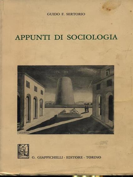 Appunti di sociologia - copertina