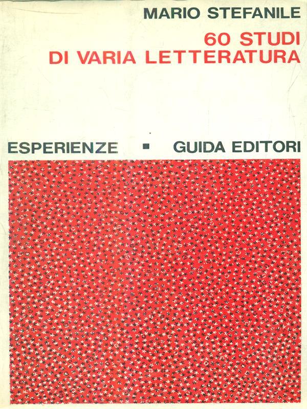 60 studi di varia letteratura