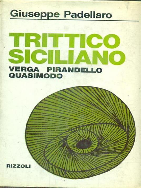 Trittico siciliano - Giuseppe Padellaro - copertina