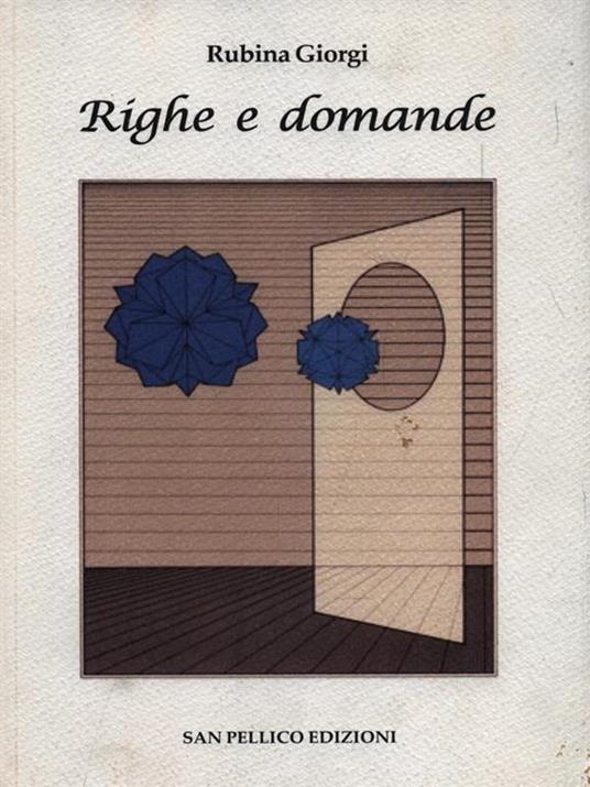 Righe e domande - Rubina Giorgi - copertina
