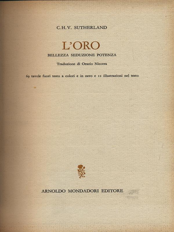 L' oro