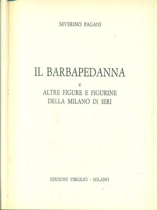 Il barbapedanna - Severino Pagani - copertina