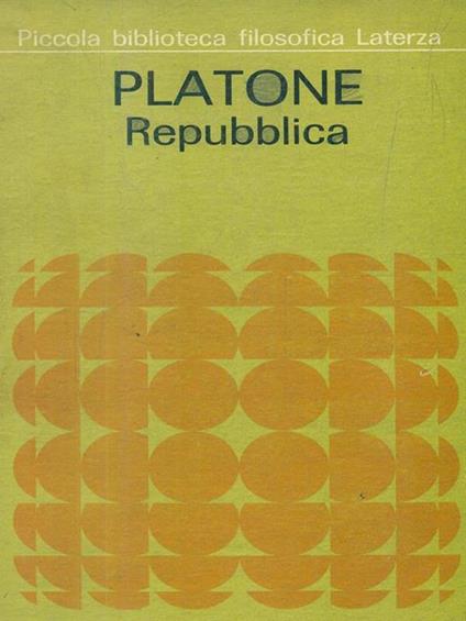 Repubblica - Platone - copertina